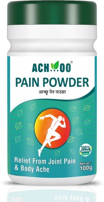 ACH...OO Achoo Pain Powder for Joint, Muscle and Body pain relief Powder(100 g)