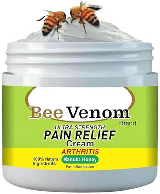 KINJPA Bee Venom Pain Relief Cream Joint Revitalizer - Genuine Support for Pain Cream Cream(50 g)
