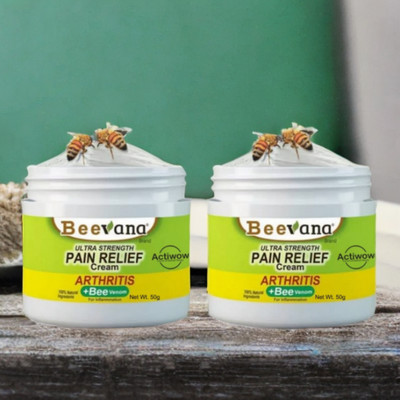 Bee Venom Natural Relief for Sore Arms & Legs Pack of 2 Cream(2 x 50 g)