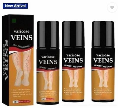 BIFRRUTANT vericose vein spray boosts circulation and relieves swollen calves Spray(3 x 50 ml)