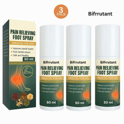 BIFRRUTANT swollen aching feet spray natural cooling spray for swollen aching tired feet Spray(3 x 50 ml)