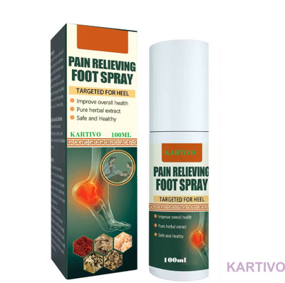 KARTIVO Foot Comfort Spray – Pain Free Relaxation Mist Liquid(100 ml)