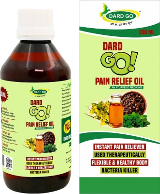 DARDGO Pain Relief Strong Oil for Joint, Knee, Leg, Back & Body | Herbal Massage Ortho Liquid(200 ml)