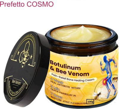 Prefetto COSMO Botulinum & Bee Venom Pain Relief Cream – Quick Muscle Relief Cream(100 g)