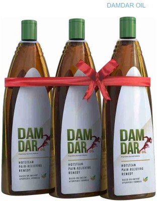 damdar Oil Herbal Natural Therapy for Arms DF01 Liquid(3 x 66.67 ml)
