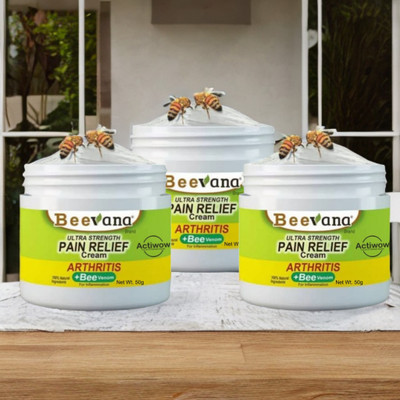ACTIWOW BeeVana Fast-Acting Relief for Lower Back Soreness Pack of 3 Cream(3 x 16.67 g)