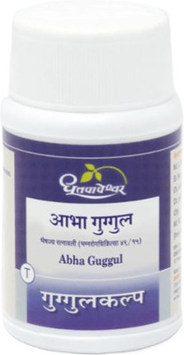 DHOOTAPAPESHWAR Abha Guggul 60 Tablet Pack of 2 Tablets(2 x 60 Units)