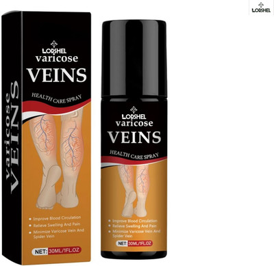 LORSHEL Instant Muscle Pain Relief Varicose Vein Spray - Skin Wellness, Fast Acting, Spray(30 ml)