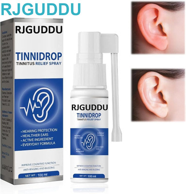 RJ GUDDU TinniDrop Tinnitus Relief Herbal Spray | Daily Calm & Noise Relief Spray Spray(100 ml)