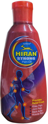 Hiran STRONG PAIN OIL 80ML PACK OF 4 WITH 1 PC 40ML COMBO Liquid(5 x 72 ml)