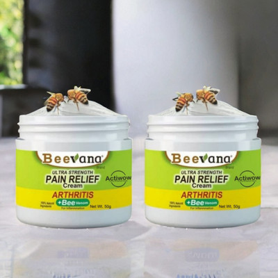 ACTIWOW BeeVana Pain Relief for Swollen & Stiff Joints Pack of 2 Cream(2 x 25 g)