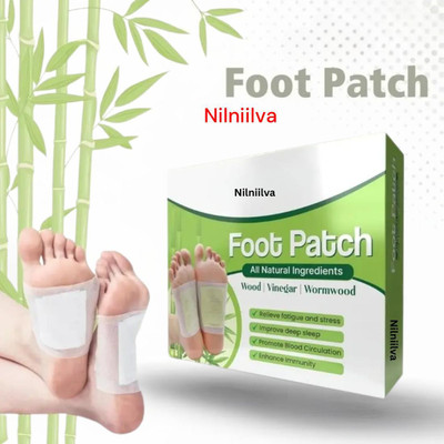 NILNIILVA Foot Patches with ginger extract Plaster & Patch(10 x 10 g)