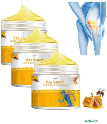 ACTIWOW Bee Venom Pain Relief Hips And Arthritis Pain Cream Cream(3 x 33.33 g)