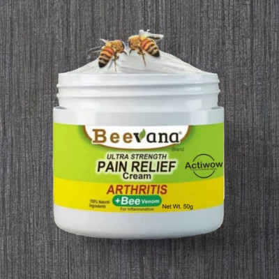 Bee Venom Natural Relief for Joint Discomfort Cream(50 g)