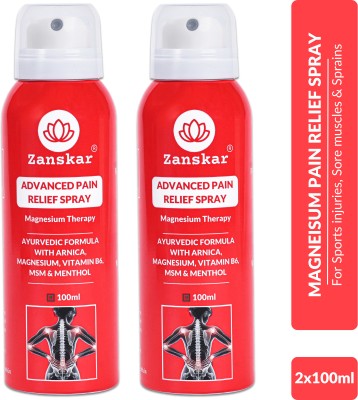 Zanskar Advanced Pain Relief (Pack of 2) Spray(2 x 100 ml)