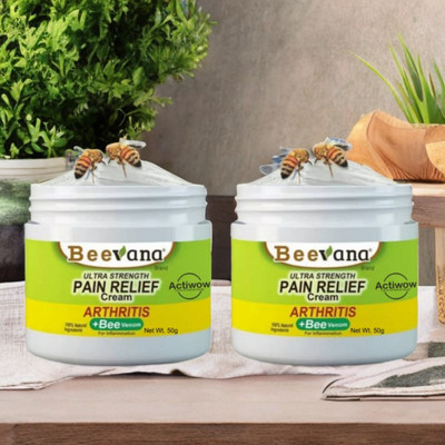 ACTIWOW BeeVana Pain Cream for Fast Muscle Recovery Pack of 2 Cream(2 x 25 g)