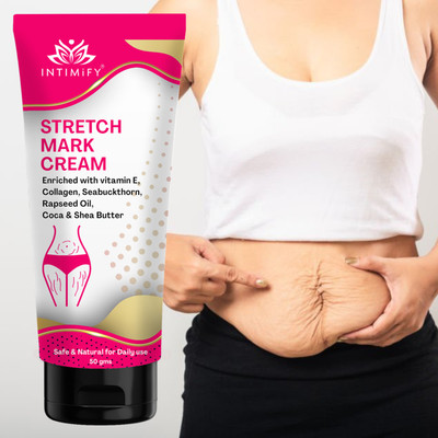 INTIMIFY Stretch marks cream For Women, stretch marks cream During Pregnancy(50 g)