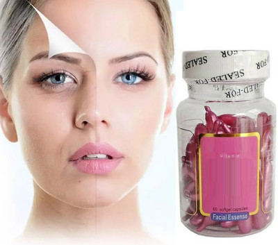 GFSU - GO FOR SOMETHING UNIQUE Aloe Vera & Vitamin E Anti Aging Facial Capsule(60 g)