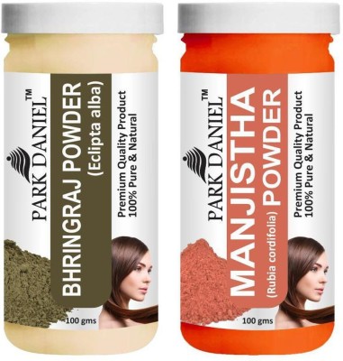 PARK DANIEL Skin Care Combo Of Bhringraj Powder & Manjistha Leaf Powder Combo Pack of 2 Bottles of 100 gm (200 gm )(200 g)