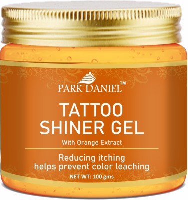 PARK DANIEL Tattoo Shiner Gel With Orange Extract Reduce Itching Pack of 1 100 G(100 g)
