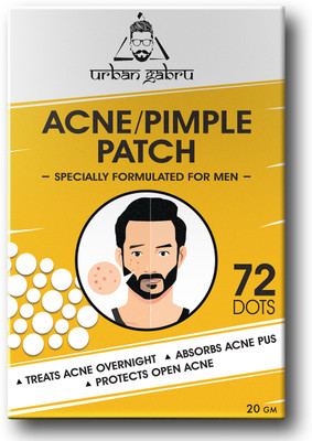 urbangabru Acne Pimple Patch (72 Dots / Invisible Facial Stickers Cover)(20 g)