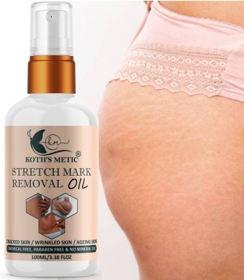 KOTH'S METIC Natural Body stretch mark removal Oil--(100 ml)