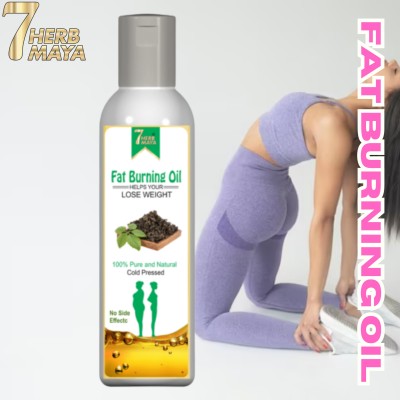 7Herbmaya body shape up oil, fat reduce oil, slim oil, belly fat reduce oil, slimming oil(100 ml)