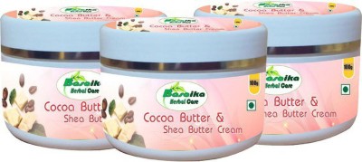 Basaika Herbal Care Cocoa & Shea butter Cream treat for Pregnancy and other stretch marks(300 g)