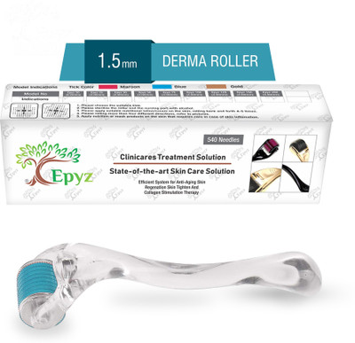Epyz 540 Needles for Acne, Skin, Hair Loss, With Free Storage Case [ Transparent(1)