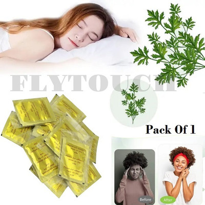 FlyTouch 10 Foot Pads For Stress Relief Sleep, Remove Toxins Cleansing Detox Foot Patches(75 g)