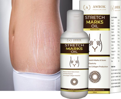 EIBHC Stretch Mark Oil for Ageing Signs for Glowing Skin with Vitamin A & E(100 ml)