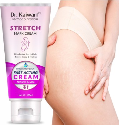 Dr. Kaiwart Stretch Marks Scar Removal Cream Oil in During After Pregnancy Delivery Women(100 ml)