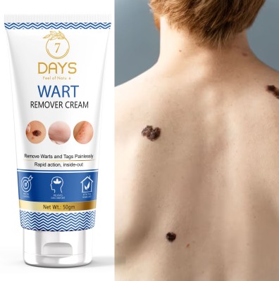 7 Days Wart Treatment Unique Cream Warts Remover Ointment Skin Tag Removal(50 g)