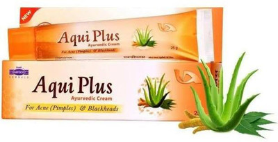 HAPDCO Aqui plus cream 25 g For acne pimples pack 1(25 g)