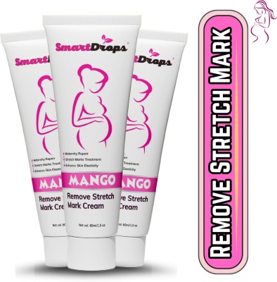 smartdrops Stretch Marks Scar removal cream in During after pregnancy Under arms legs hips(180 ml)