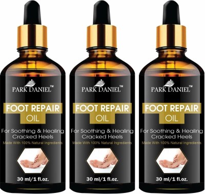 PARK DANIEL Foot Repar Oil for Cracked, Dry & Rough Heels Pack of 1 of 30ML(90 ml)