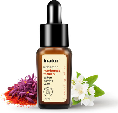 inatur Kumkumadi Facial Oil | Ayurvedic Elixir For Natural Glow | All skin Types(12 ml)