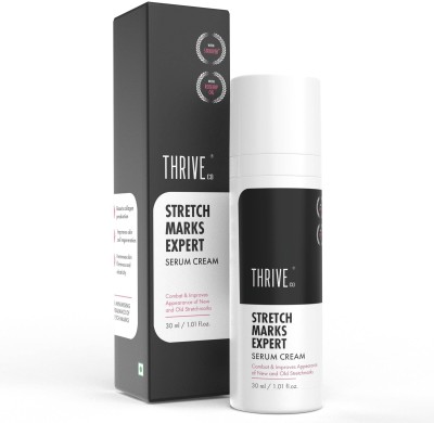 ThriveCo Stretch Marks Expert Serum Cream | Combats Appearance of Old & New Stretch Marks(30 ml)