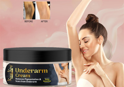 KORAT KING Dark Underarm Whitening Cream Spotless, Soft and Nourished Underarm Cream(50 g)