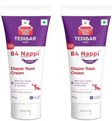 B4nappi Diaper Rash Cream ,75g x Pack of 2(150 g)