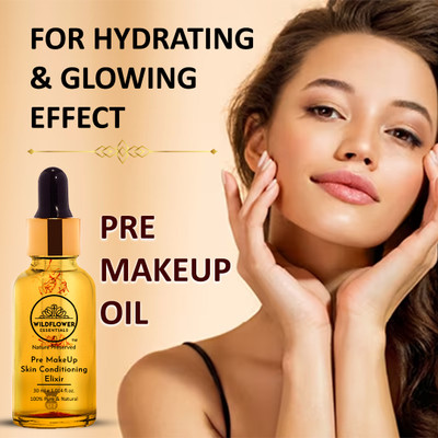 Wildflower essentials Pre Makeup Skin Conditioning Elixir For Hydrating & Glowing Effect Men & Women(30 ml)