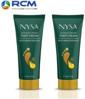 RCM Nysa Foot Cream (Pack of 2)(100 g)