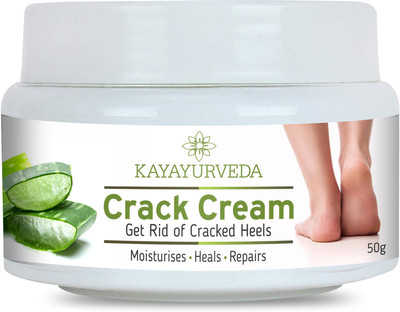 KAYAYURVEDA Feet Crack Heel Repair Cream for Moisturizes and Soothes Feet(50 g)
