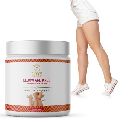7 Days Elbow and Knee Whitening Cream, Evens Skin Tone dark spot removal cream(100 g)