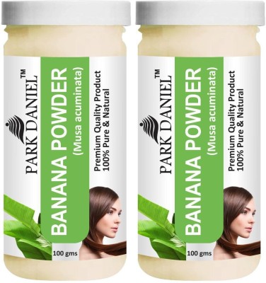 PARK DANIEL Pure and Natural Banana Powder Combo Pack 2 bottles of 100 gms(200 gms)(200 g)