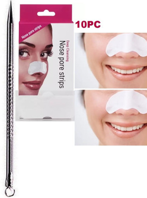 GFSU - GO FOR SOMETHING UNIQUE Cleansing Charcoal Nose Strips for Women - Blackhead Remover(10 g)