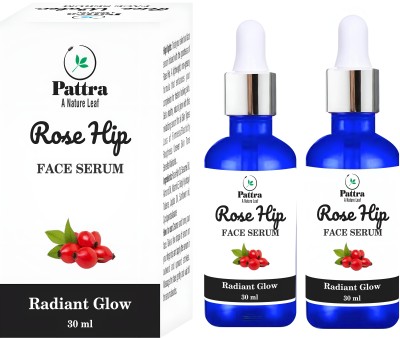 Pattra Rose Hip Face Serum For Radiant Glow Combo(pack of 2)(60 ml)
