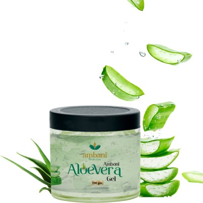 AMBANI HEALTH CARE Pure Aloe Vera Gel I Herbal Multipurpose Beauty Gel for Skin, Face, Hair Care(100 g)