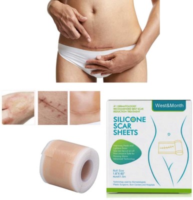 Dr. NAvadiya Waterproof Scar Remover, Silicone Scar Sheets Soft Scar Tape for Scars Removal(50 g)