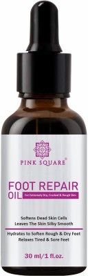 Pink Square Natural Foot Repair Oil For Cracked Heel Repair Pack Of 1 ( 30 ml )(30 ml)